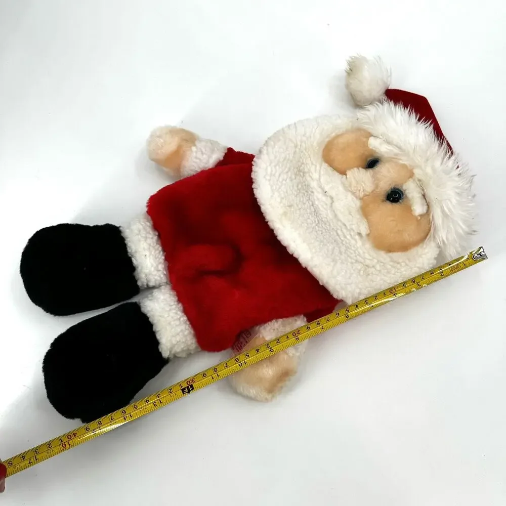 3D Santa Stocking Vintage 1988 Made by Fairview Christmas Decor